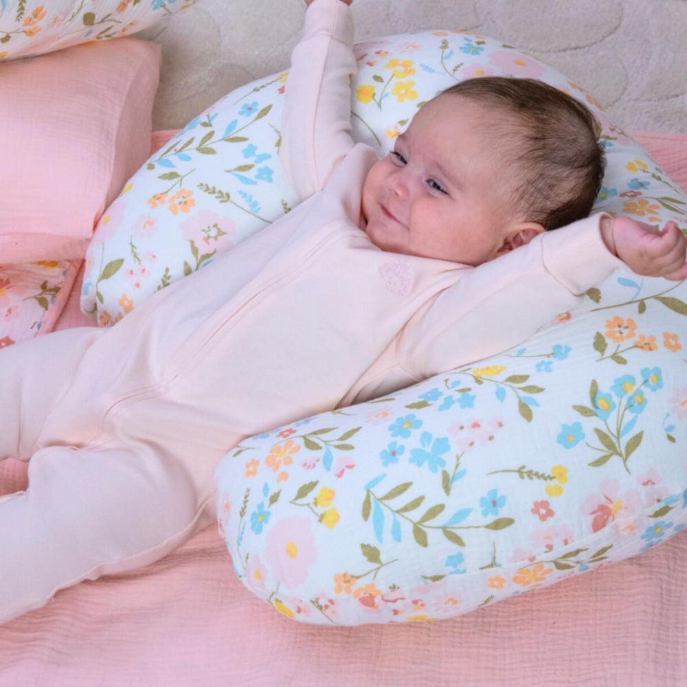 MY LITTLE ZONE 2-pack nursing pillow covers provides durable, machine-washable essentials.