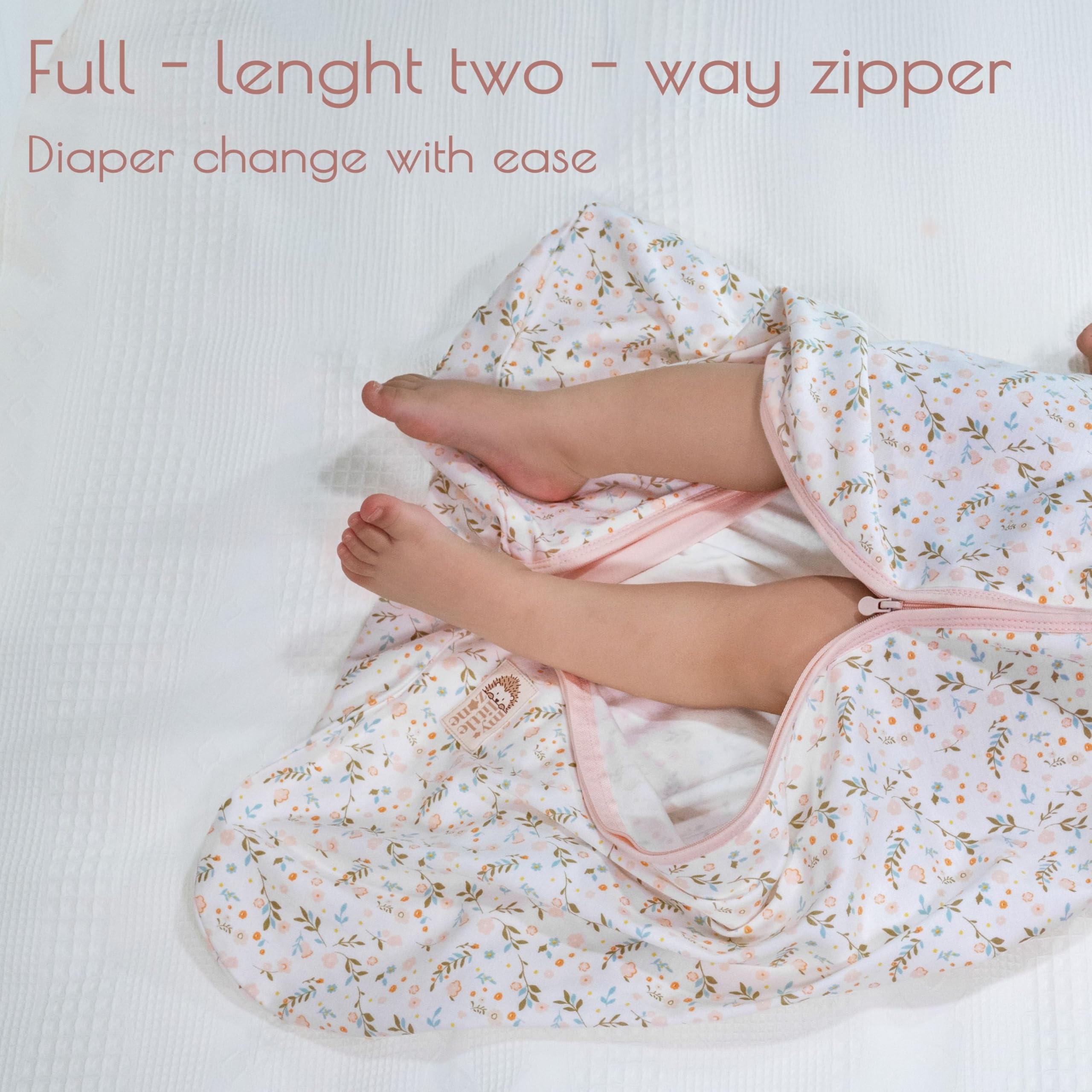 MY LITTLE ZONE wearable blanket sleeveless promotes airflow and easy movement