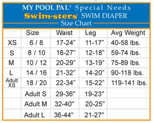 My Pool Pal Swimsters close-up shows soft fabric and secure leg cuffs for containment.