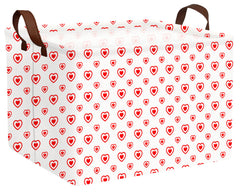 MYFLOCY valentines basket heart-shaped, ideal for elegant gift display and storage
