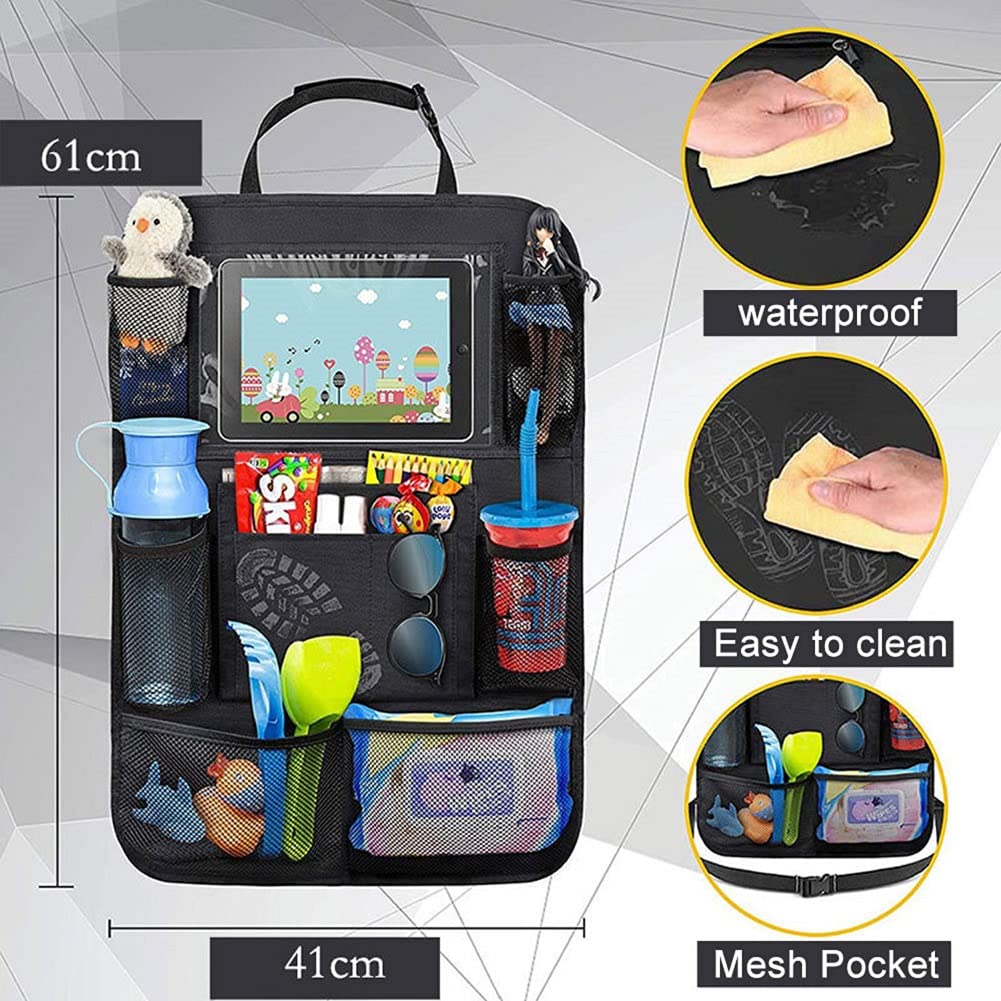 MYKOMI backseat organizer waterproof material that's easy to wipe