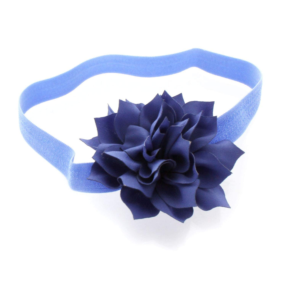 My Lello baby headband with emerald green petal for charming outfits
