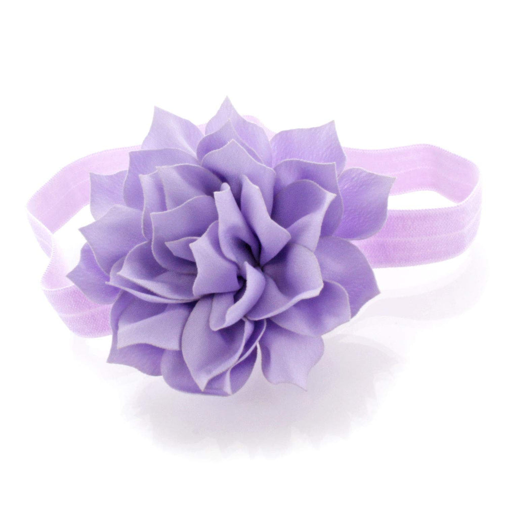My Lello mineral ice petal headband, comfortable for long wear.
