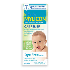MYLICON bottle drops for infants provides gentle gas relief.