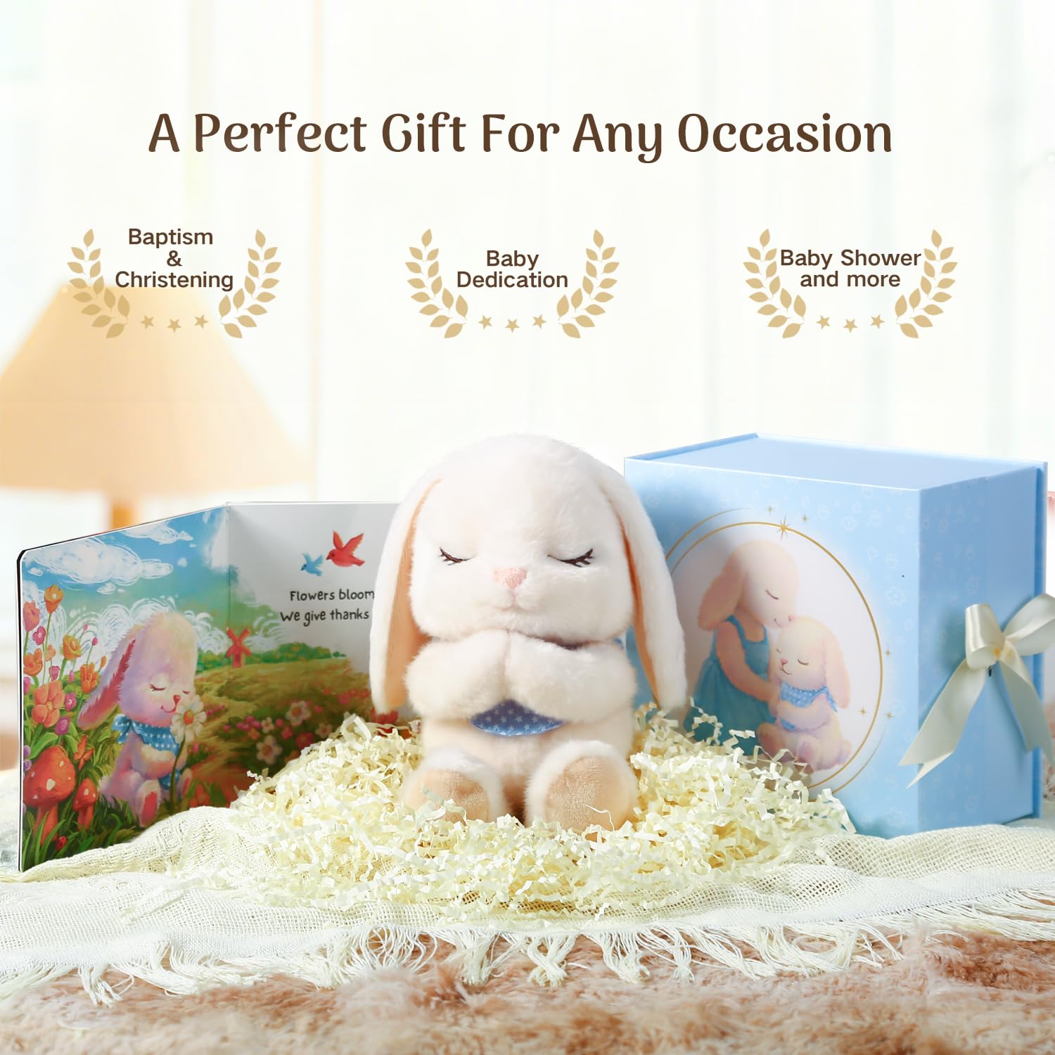 MyMateZoe tummy-press plays Jesus Loves Me for bedtime routines