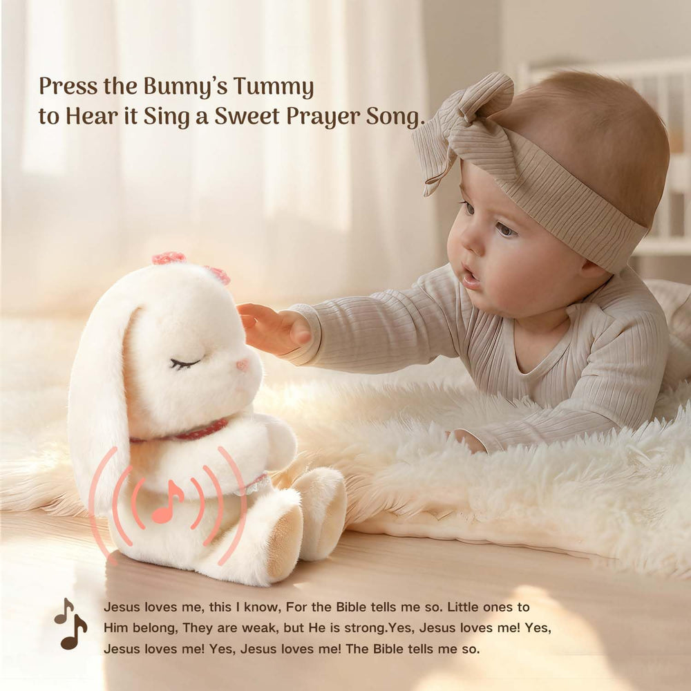 MyMateZoe Everybunnies Blessing Book reads short prayers aloud