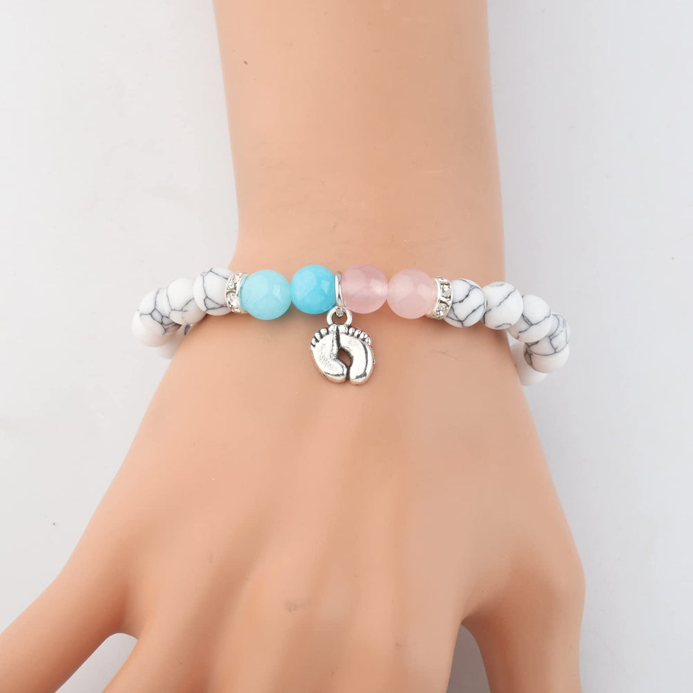 MYOSPARK New Grandma Necklace card message visible, enhancing sentimental gifting.