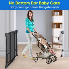MYPIN 28-43-inch adjustable-width gate in use