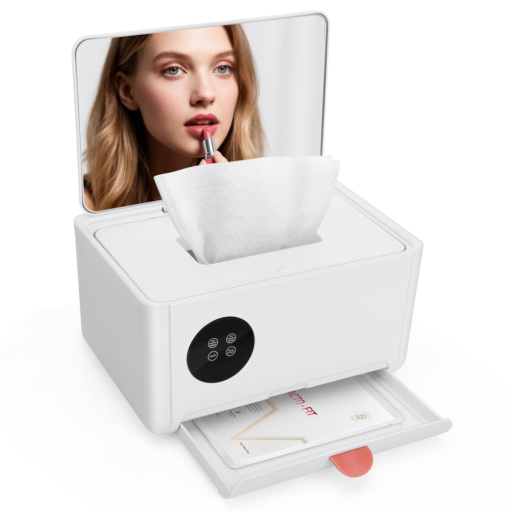 MYPIN Baby Wipe Warmer front view for quick, warm wipes at diaper changes.