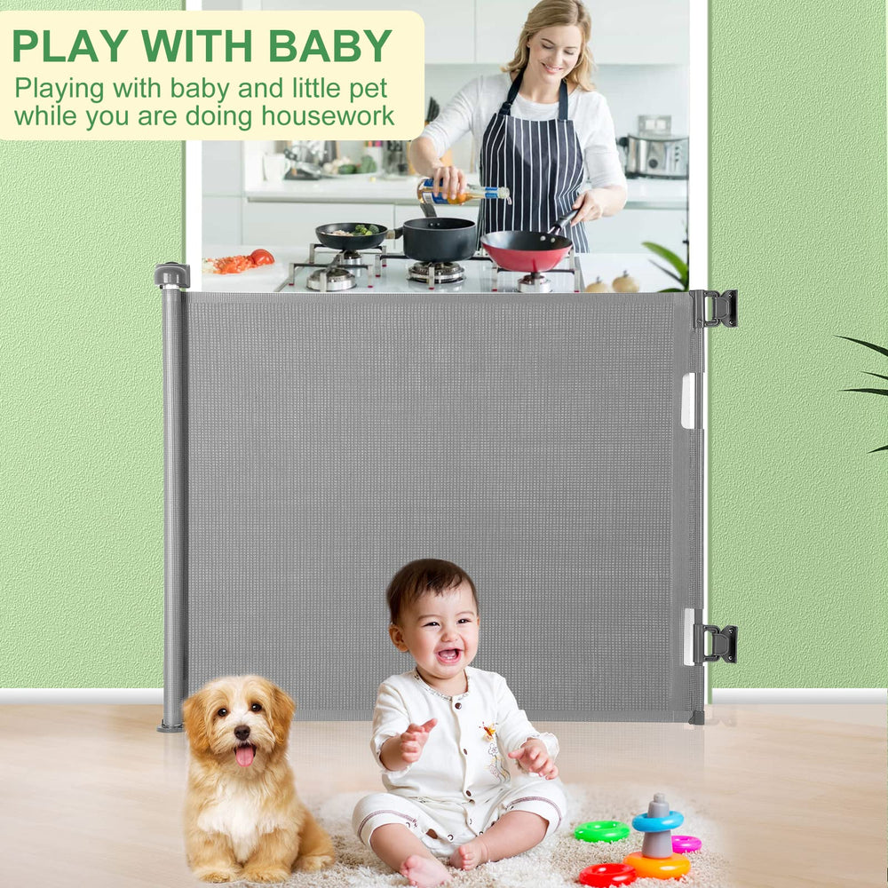 MYPIN indoor and outdoor use gate for stairs and entrances