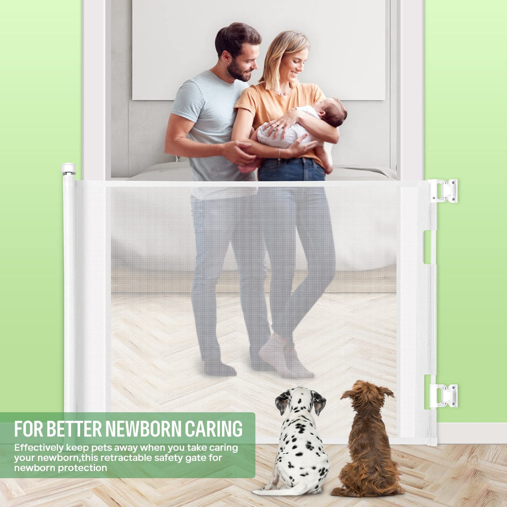 MYPIN two-way door allows convenient passage while gate stays secure