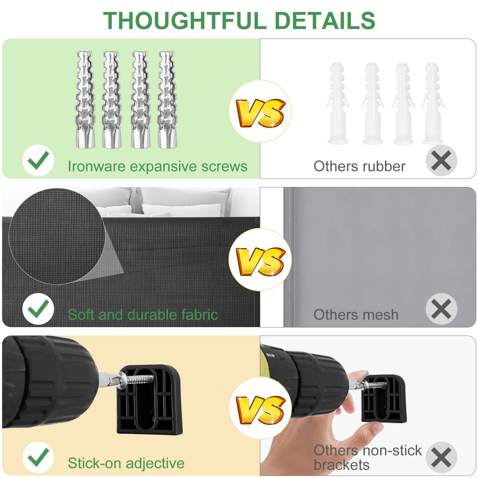 MYPIN aluminum roll mandrel provides smooth retracting action
