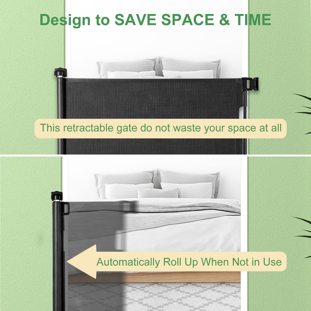 MYPIN ground buckle keeps the gate firmly fixed on the floor