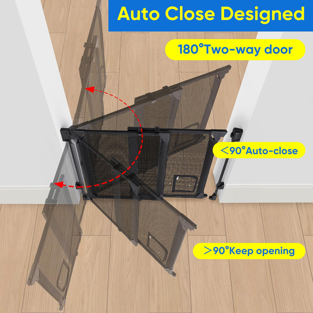 MYPIN walk-through doorway gate facilitates easy passage
