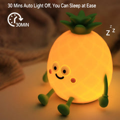 Myratts pineapple night light color mode for mood setting