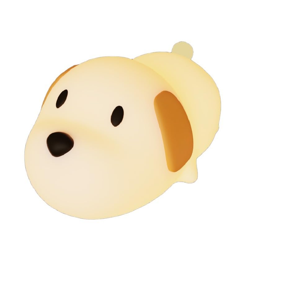 Myratts Puppy Night Light as portable decor for rooms and camping.