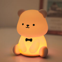Myratts teddy bear nightlight with soft LED glow for peaceful bedtime