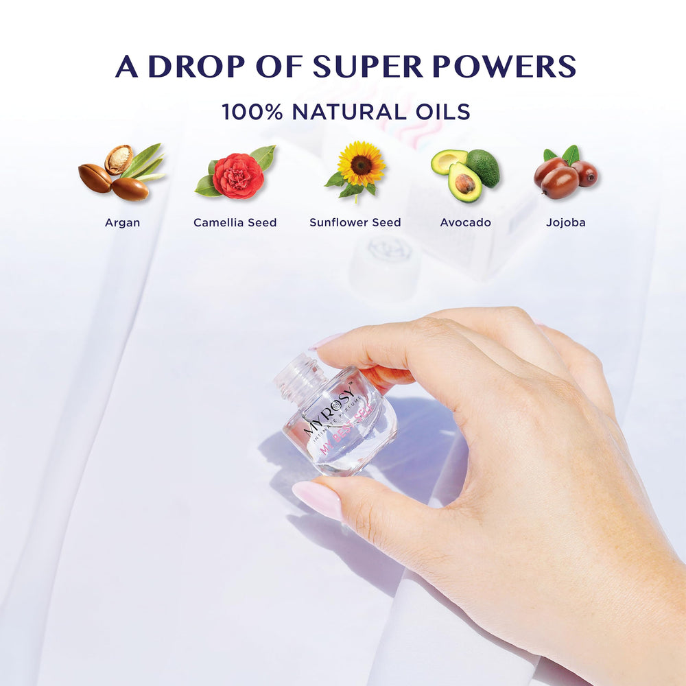 MYROSY alcohol-free gentle formula suitable for sensitive skin.