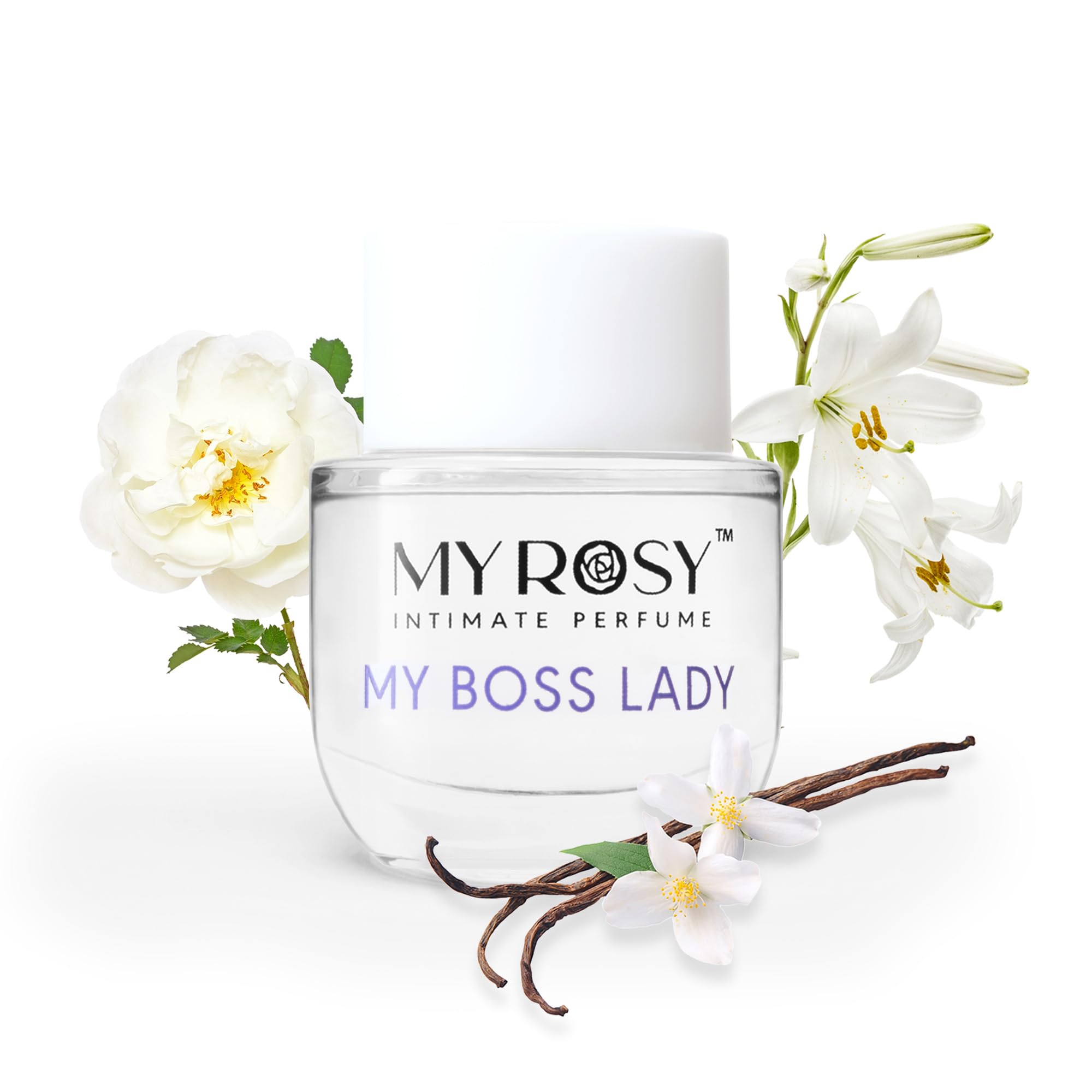 MYROSY Lady Deodorizing Perfume Oil bottle for on-the-go freshness.