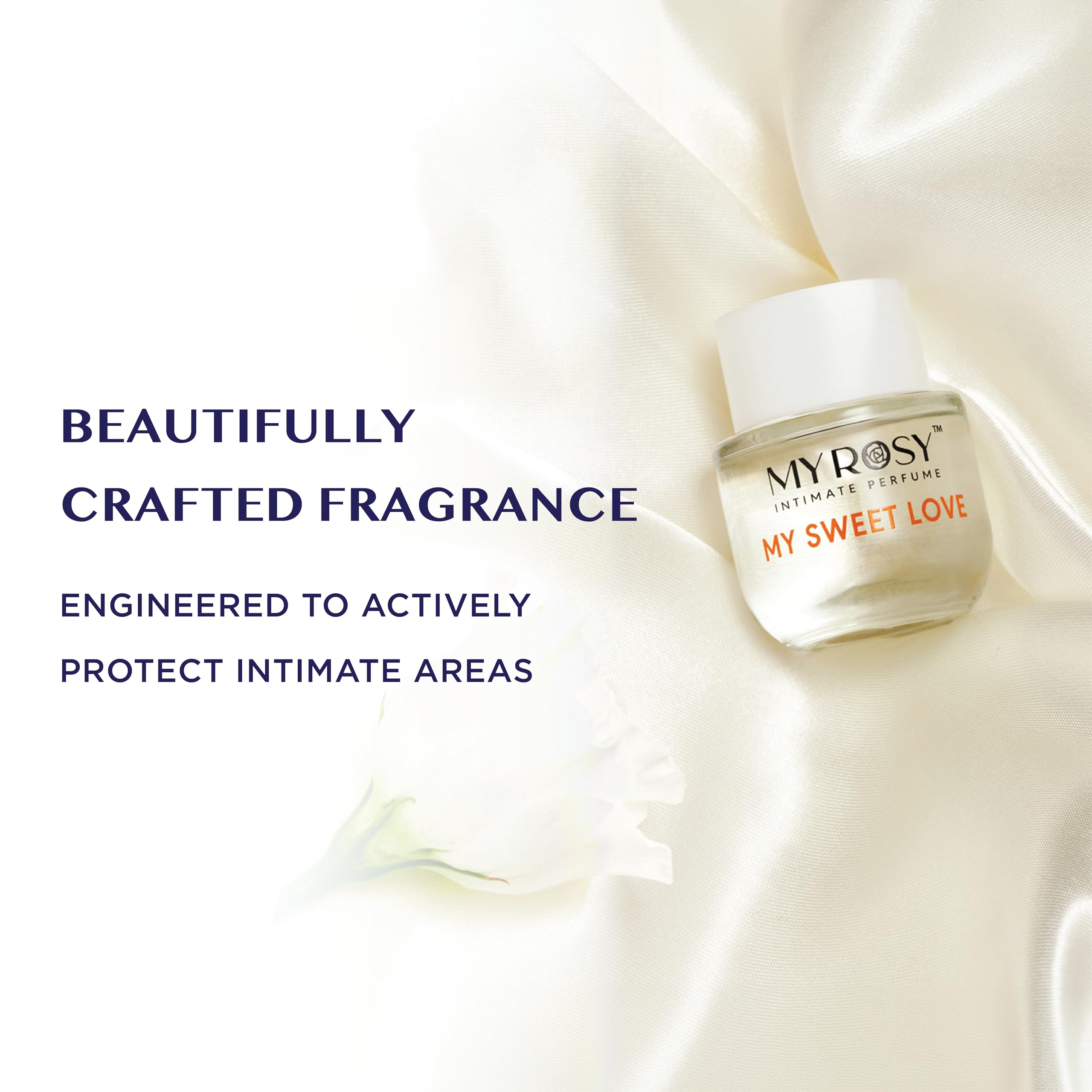 MYROSY My Sweet Love scent notes featuring peach, violet, orchid for feminine appeal
