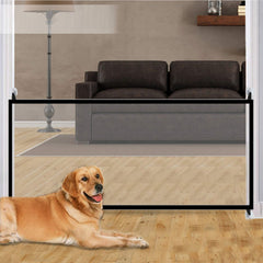 MyTickles Magic Gate assembly demonstrates quick, tool-free setup for instant pet containment.