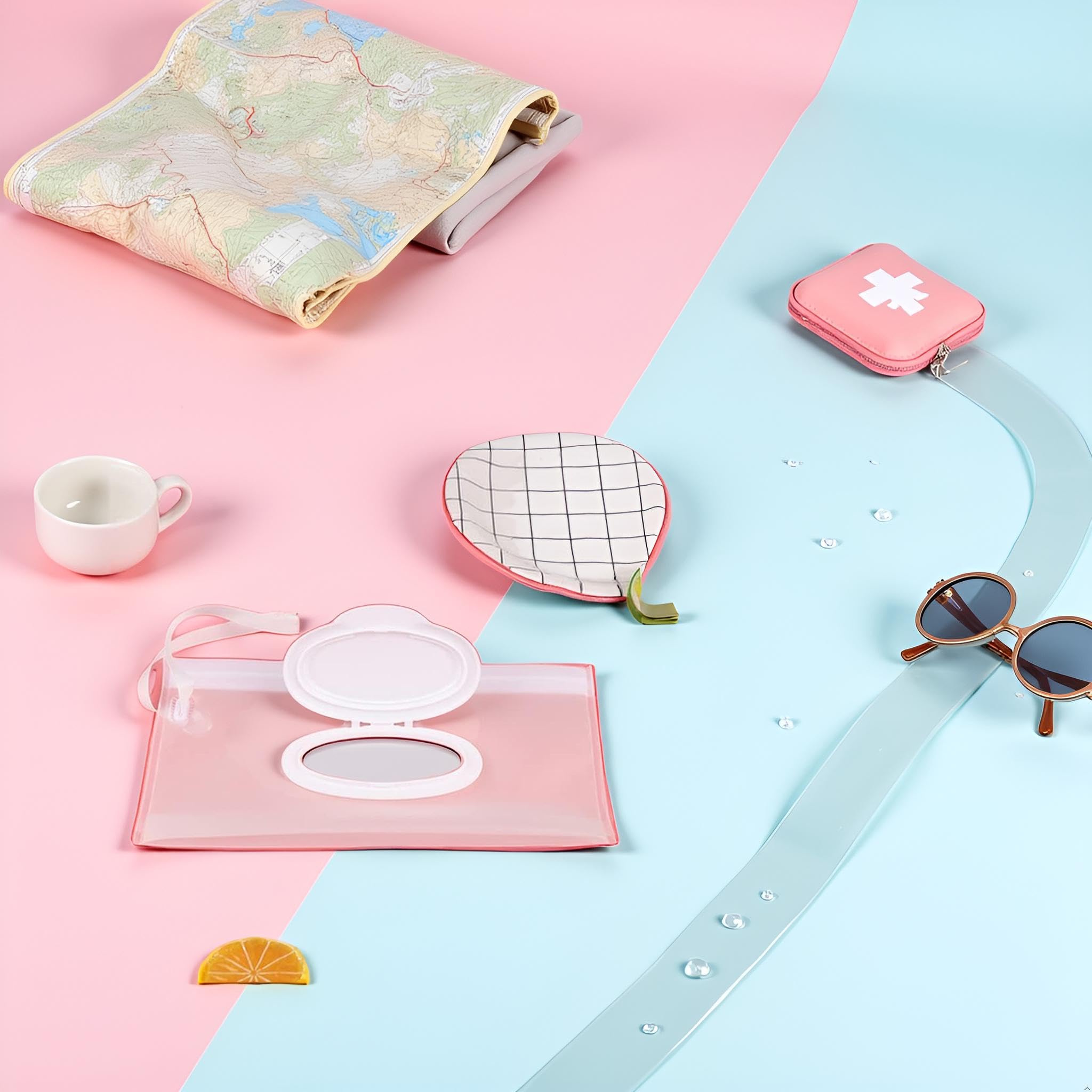 Myuiao compact design fits easily in diaper bags and purses