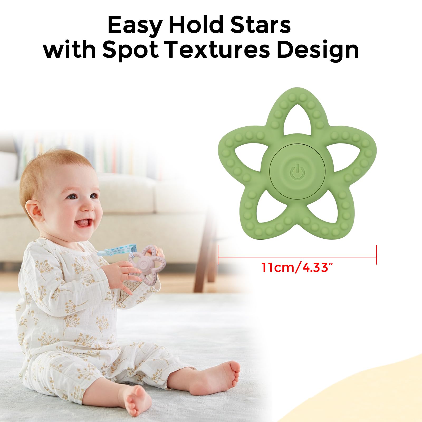 Myvikcar USB charging teether keeps playtime powered on the go