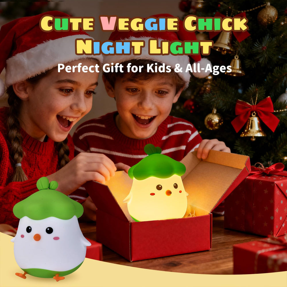 Myzztek Veggie Chick Lamp BPA free design for worry-free family use