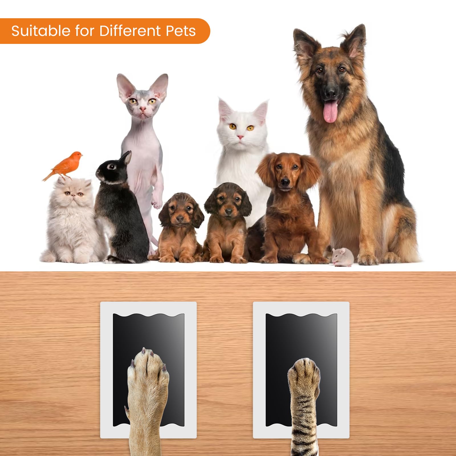 Nabance nose print stamp pad for pet memories.