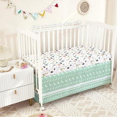 NacoMoco 3-piece baby bedding set provides complete, all-season comfort