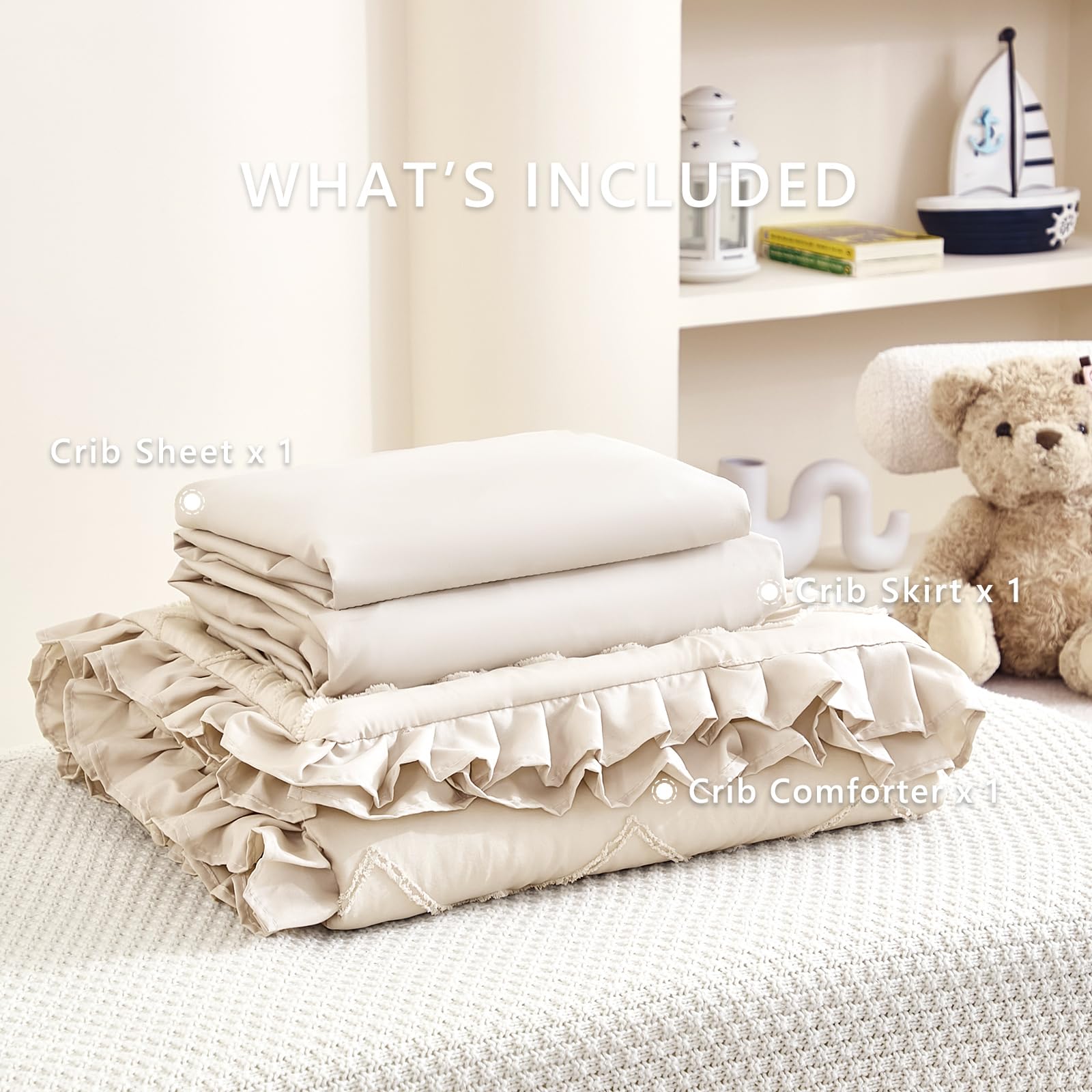 NacoMoco microfiber-soft fabric photo emphasizes all-season comfort for year-round use.