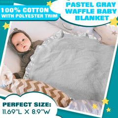 NADOBA satin trim edge detail highlights premium finish and gentle touch against baby's skin