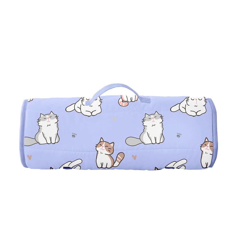 NaFurAhi Datura nap mat featuring premium microfiber fabric for soft comfort.