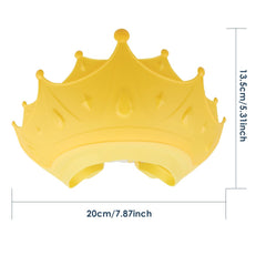 NAIHOD yellow shower cap enhances bath time visibility and fun.
