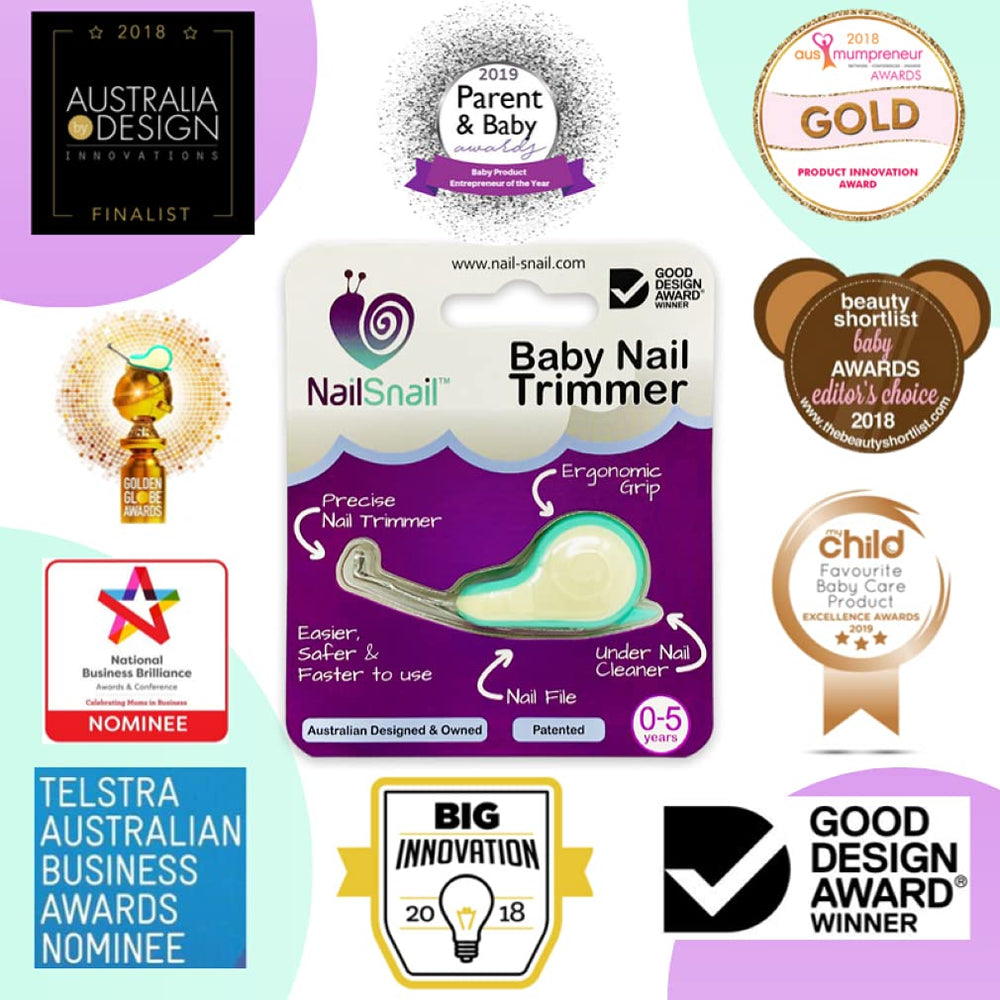 Nail Snail travel-ready kit for on-the-go baby care