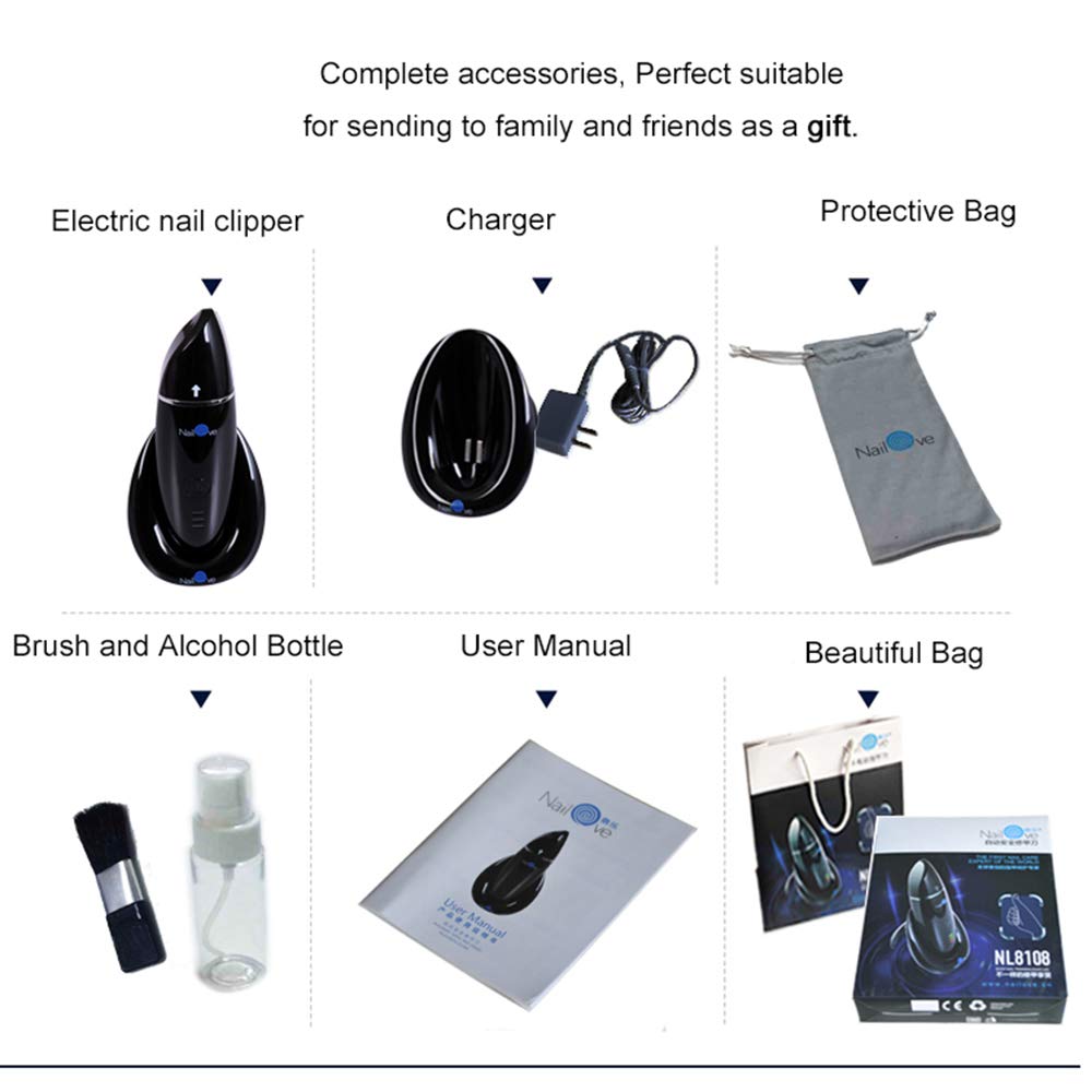 Nailove NL8108 whisper-quiet motor for peaceful manicure sessions.