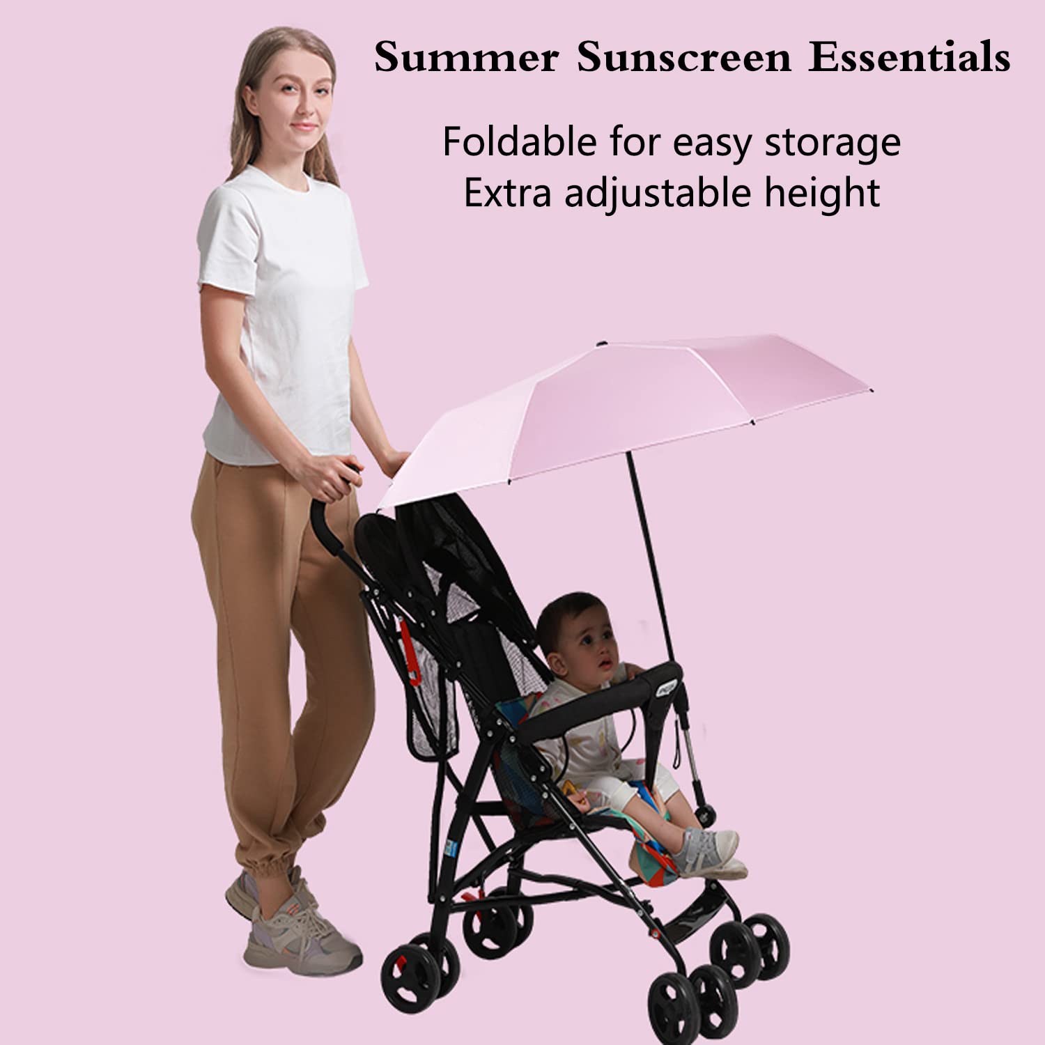 Storage bag included with Nakazawa parasol for on-the-go use.