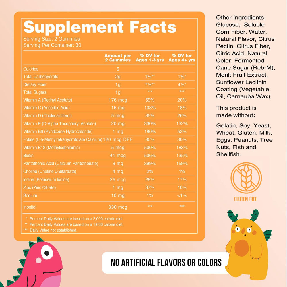 NAKED Nutrition gummies featuring strawberry berry and mango flavors for daily use.