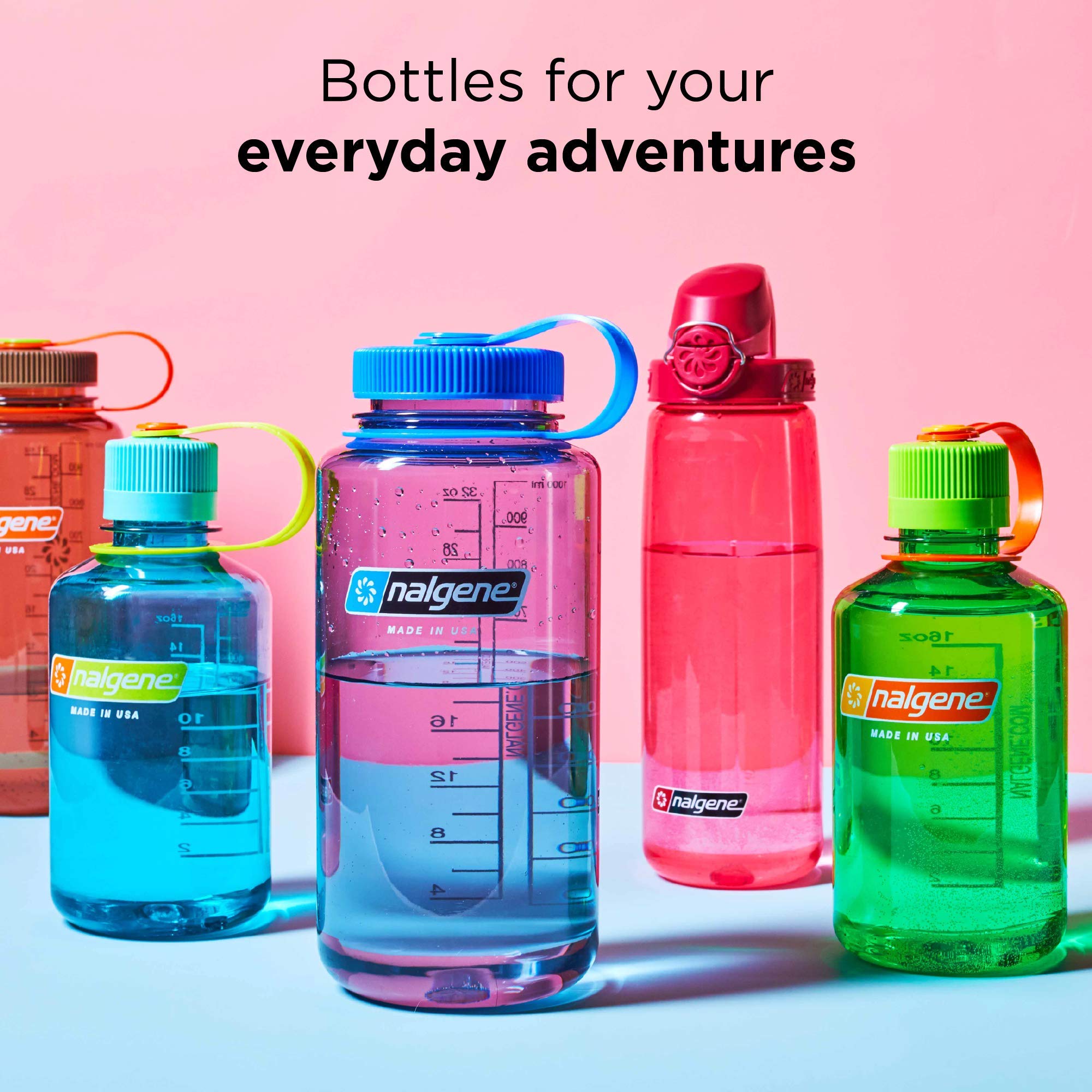 Nalgene Grip-N-Gulp is top-rack dishwasher safe for simple cleaning.