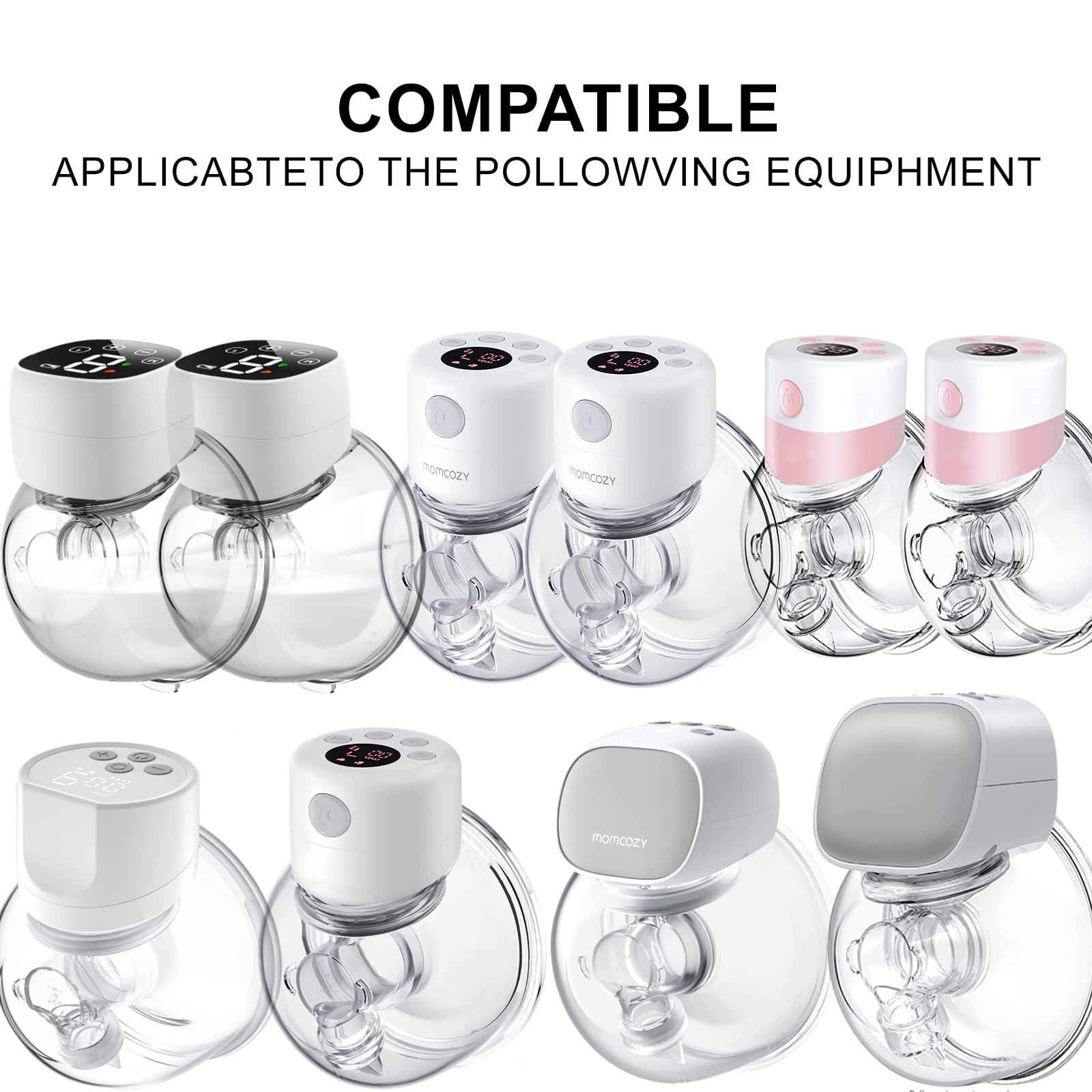 NaNaLazy 6pc silicone inserts set for universal compatibility