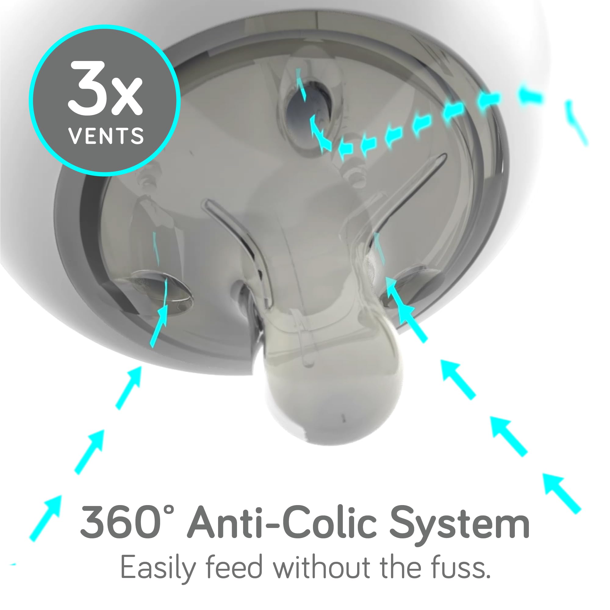 Nanobébé bottle for pumping, storing, warming, and feeding—simplifying busy routines.