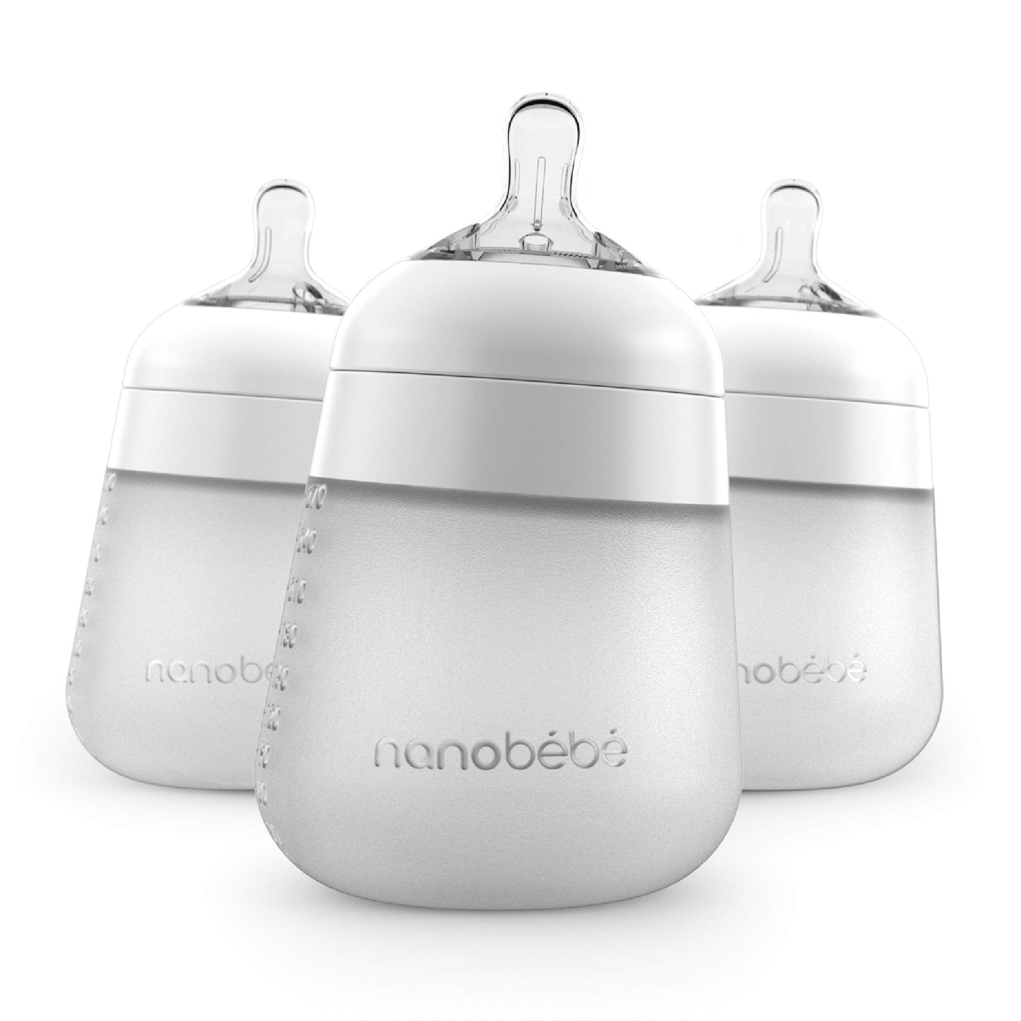 NANOBÉBÉ Flexy anti-colic nipple for smoother feeding.