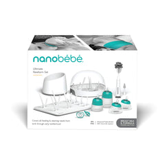Nanobebe Gen2 9oz bottle designed for nutrient preservation during feeds.
