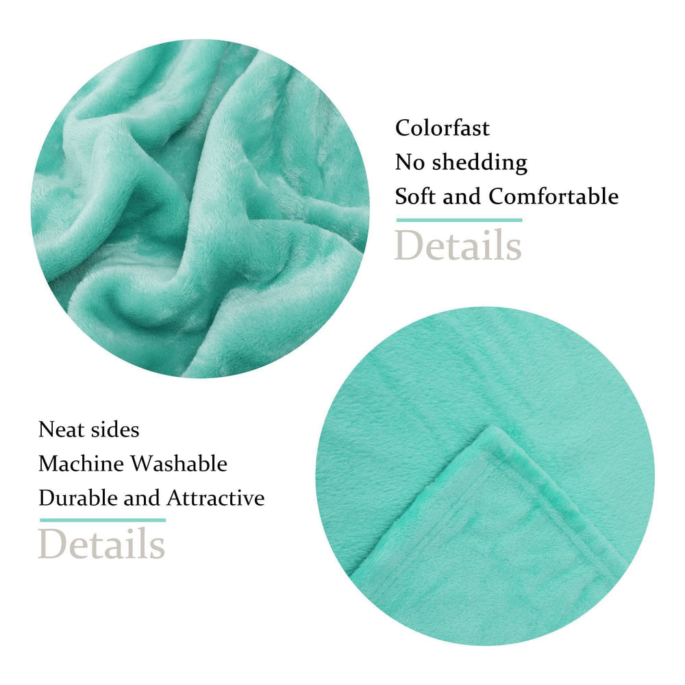 NANPIPER baby blanket reversible design offers two comforting textures