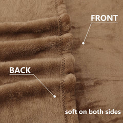 NANPIPER baby blanket microfiber texture close-up highlights breathable warmth