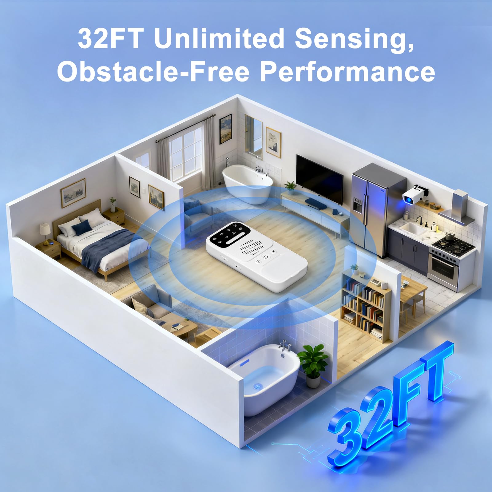NantFun four white-noise sleep sounds for bedtime comfort