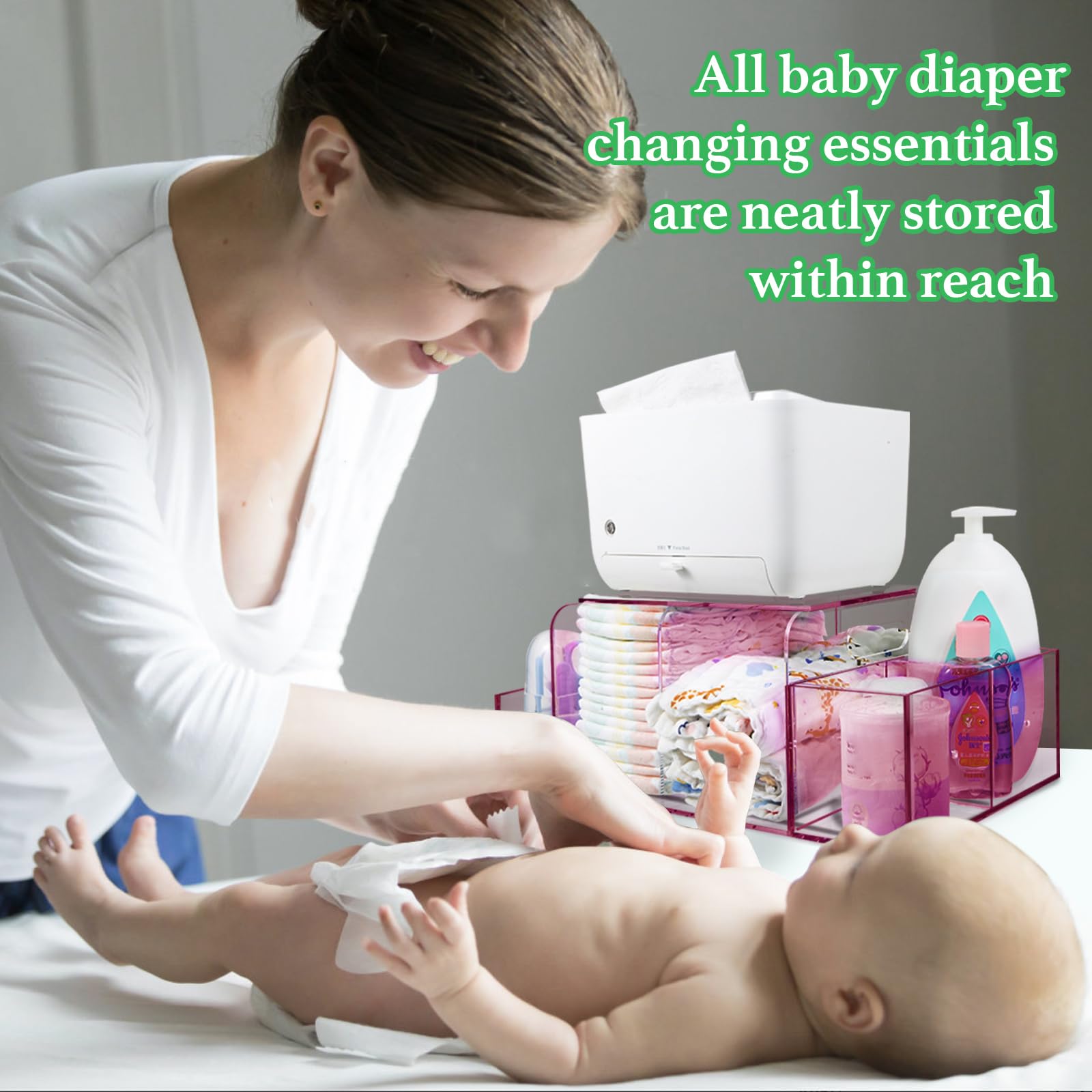 NANYEZH newborn essentials gift idea presents stylish nursery organization.