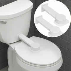 NANZO Toilet Locks 2-Pack in package, ready for quick installation
