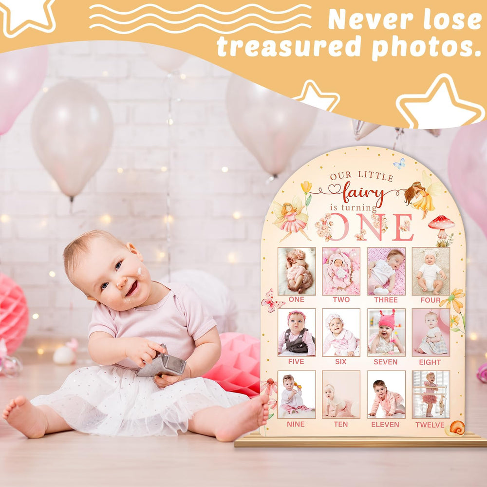 Naozinebi Durable wood keepsake for baby's growth moments