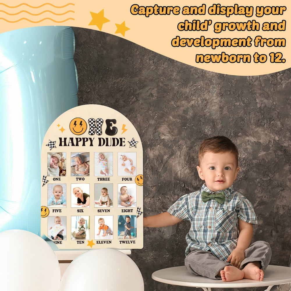 Naozinebi One Happy Dude photo board gift packaging ready for gifting as a keepsake.